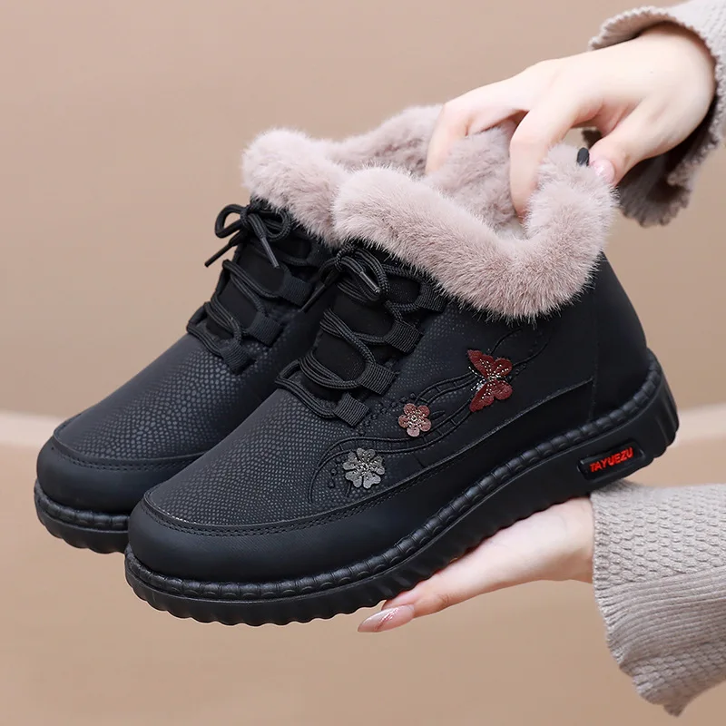 

Winter New Women's Warm Cotton Shoes Comfortable Outdoor Casual Versatile Anti-slip Durable2026 Women's Shoes