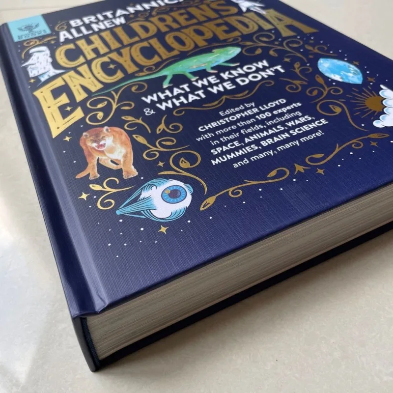 Encyclopédie Britannica nouvelle encyclopédie pour enfants édition anglaise livres scientifiques illustrés