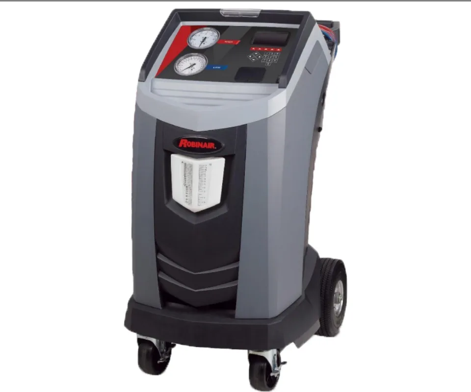 

AC Auto Refrigerant Recovery Recycling Machine Air Conditioner Cleaning Car AC Refrigerant Reclaim Unit