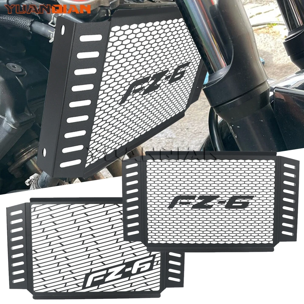 

For Yamaha FZ6 FAZER FZ-6 Fazer FZ6 N/S/S2 FZ6N FZ6S 2004 2005-2010 Motorcycle Accessories Radiator Guard Protector Grille Cover
