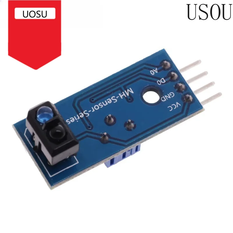 TCRT5000 Infrared Reflective Sensor IR Photoelectric Switch Barrier Line Track Module Diode Triode Board 3.3v