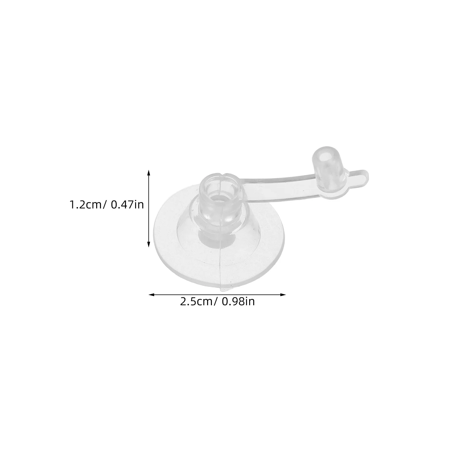 จุกสูบลมใส PVC 100 ชิ้น สำหรับเปลี่ยนหัวสูบลมของที่ลอยน้ำในสระว่ายน้ำ โซฟา หมอน ห่วงยาง ใช้วัสดุหนา ป้องกันการรั่วซึม