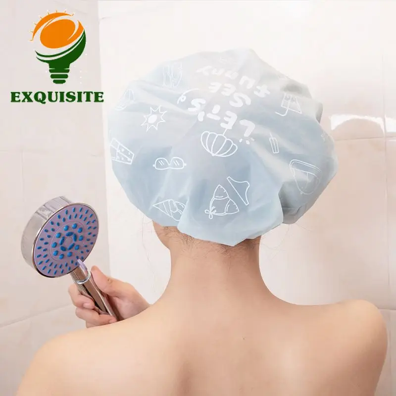 Reusable Elastic Elastic Band Cute Bathroom Tool Cute Hair Best-selling Hair Bonnet Women Elastic Bath Hair For Women