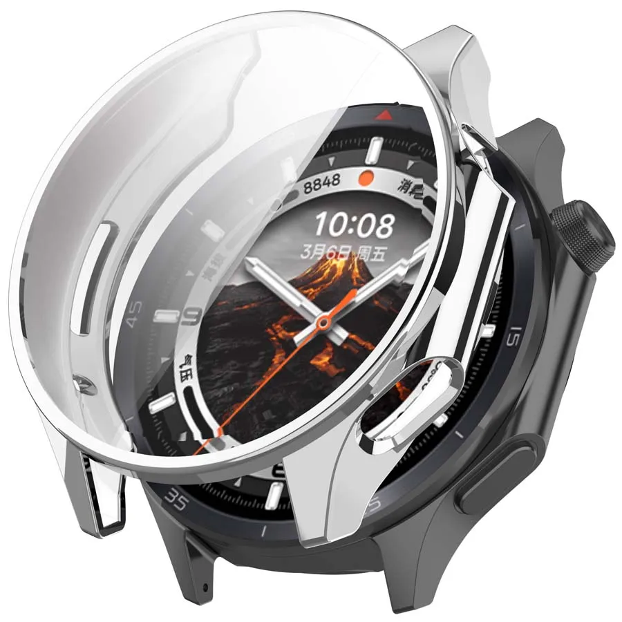 For OnePlus Watch 3 Case Cover Soft TPU All-around Protective Shell Bumper For Oppo Watch X2 Screen Protector Case Accessories