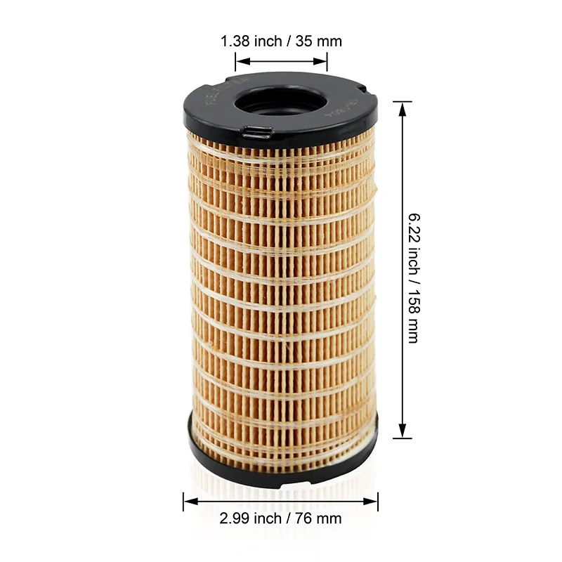 الأسهم فلتر الوقود 1R1804 1R-1804 FS20009 26560201 لشركة كاتربيلر
