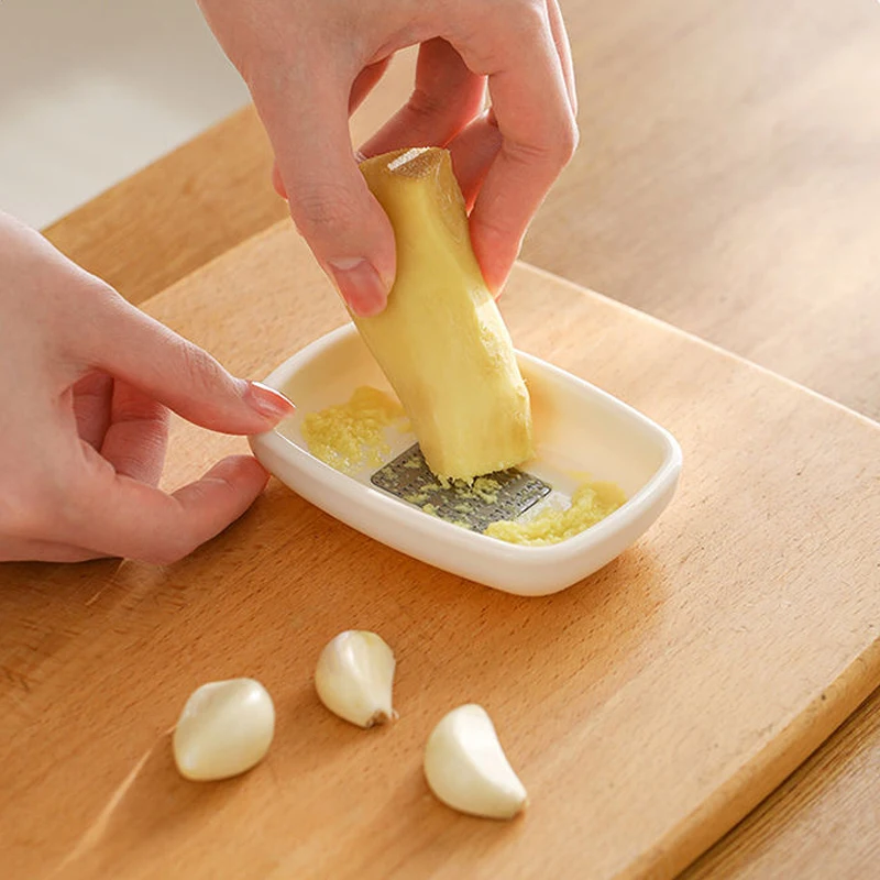 1/4pcs Manual Ginger Grater Chopping Garlic Kitchen Cooking Food Garlic Crusher Ginger Grinder Kitchen Tools Gadgets Accessories