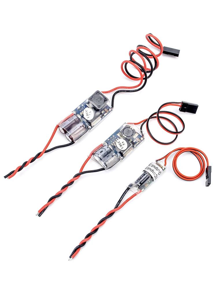 FPV RC UBEC BEC 5V 3A 5A 7A 15A 5V/3A/5A/7A/15A najniższy szum RF BEC pełne przełączanie antyjammingowe Regulator — zdjęcie 2