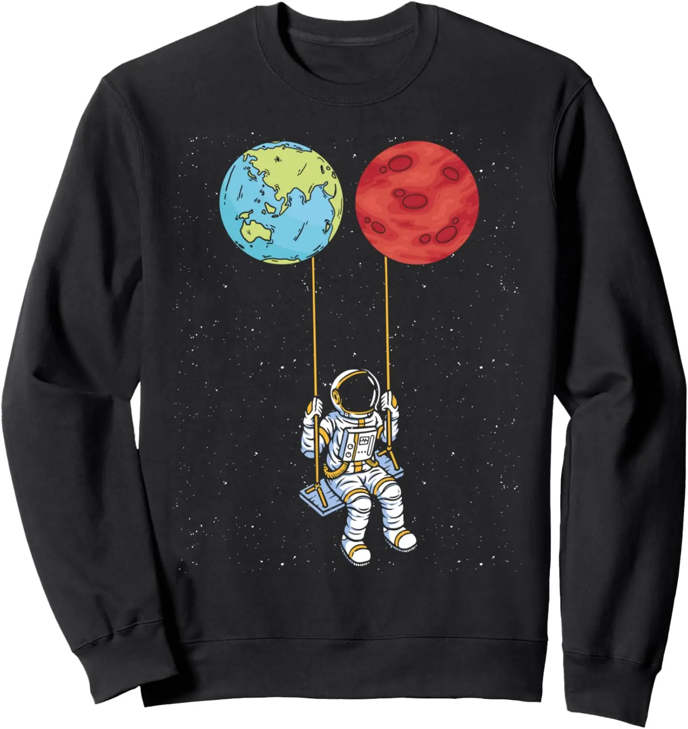 

Astronaut swing planet space children astronauts Sweatshirt