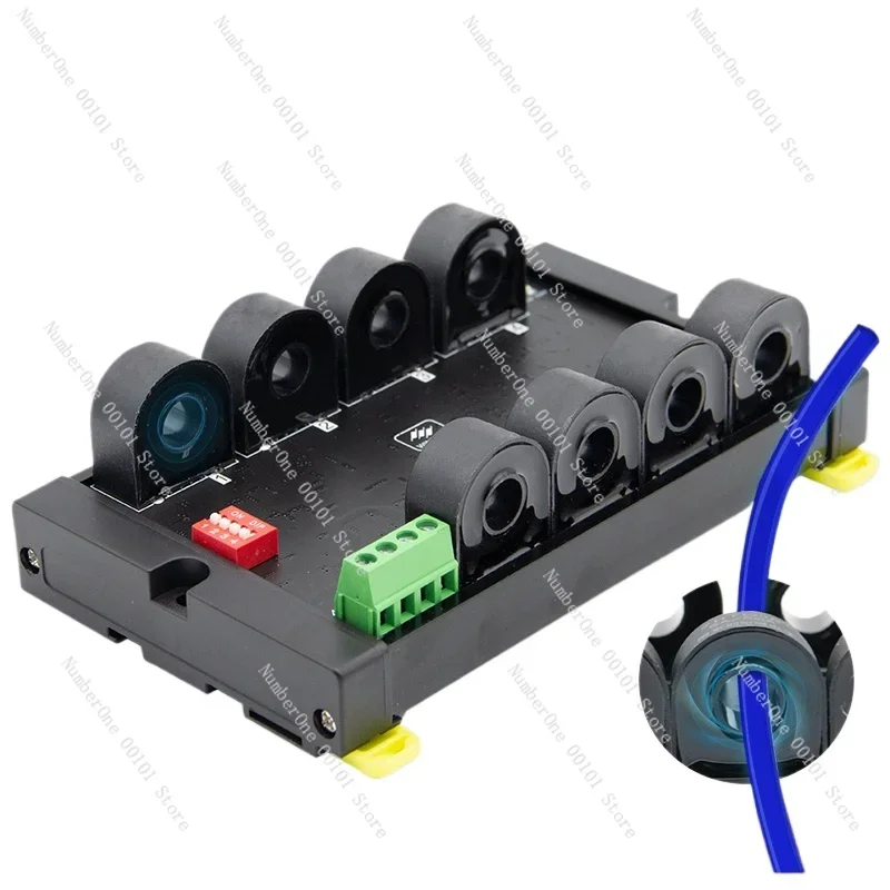 8-Channel AC-DC current transmission detection module isolation 485 communication multi-channel open current acquisition