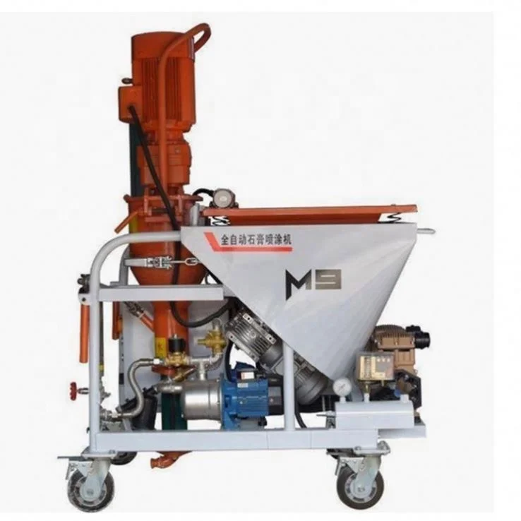 New Best Promotional Gypsum Plaster Spraying Machine Cement Mortar Factory Supply