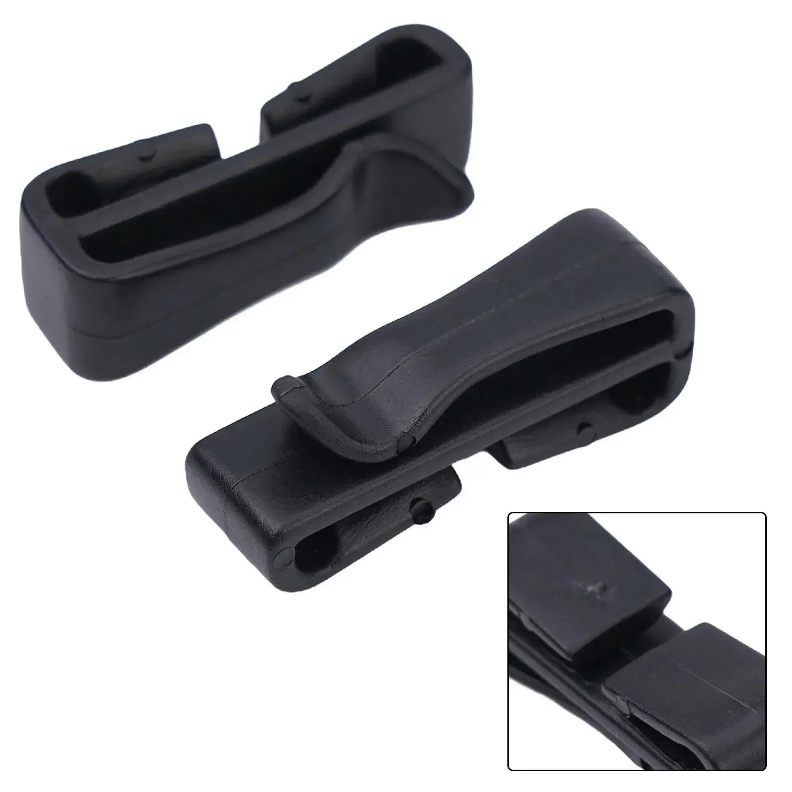 

2PCS Plastic Molle Attach Webbing Buckle Strap Belt End Clip Clasp Adjust Backpack Bag Hiking Camping Accessories