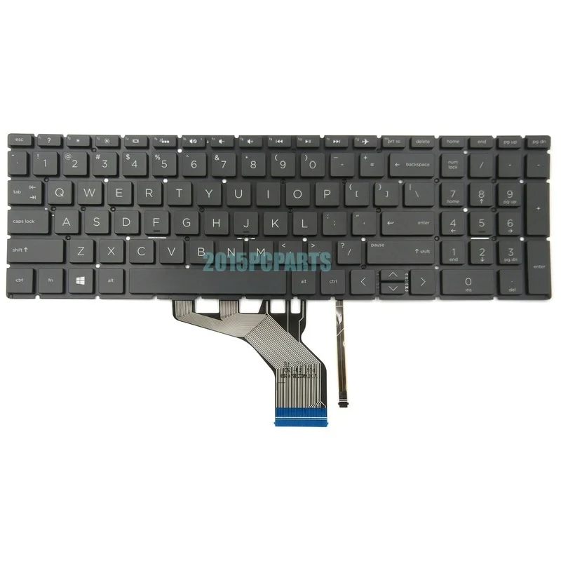 A+New for HP Spectre x360 15-df 15-df000 15-df0013dx 15-df1075nr Keyboard Backlit US