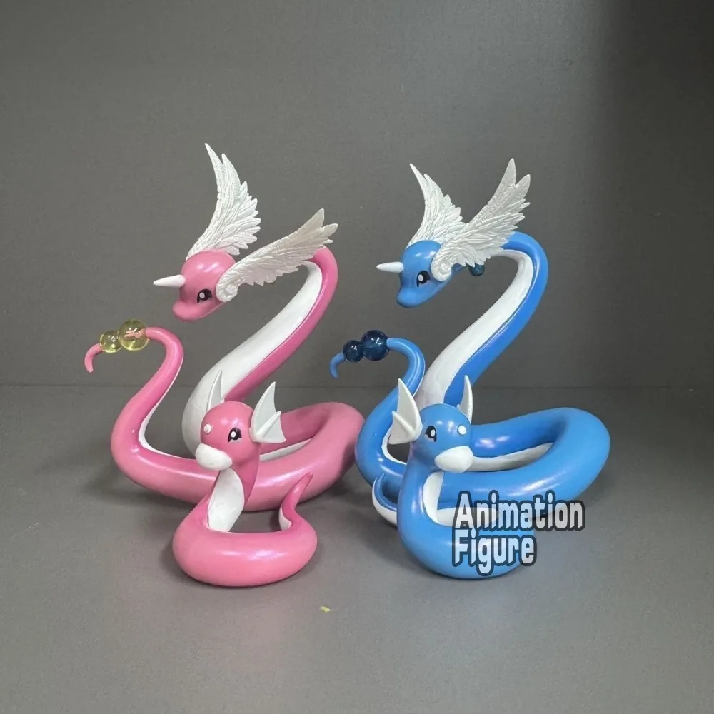 Figurines Pokemon Dragonair, 5-12cm, groupe évolutif, figurines d'action, Collection en Pvc, modèles de jouets pour enfants, cadeaux