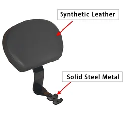 Motorcycle Driver Rider Front Backrest Sissy Bar for Harley Davidson Softail Slim FLSL FXST Street Bob FXBB 2018-2023