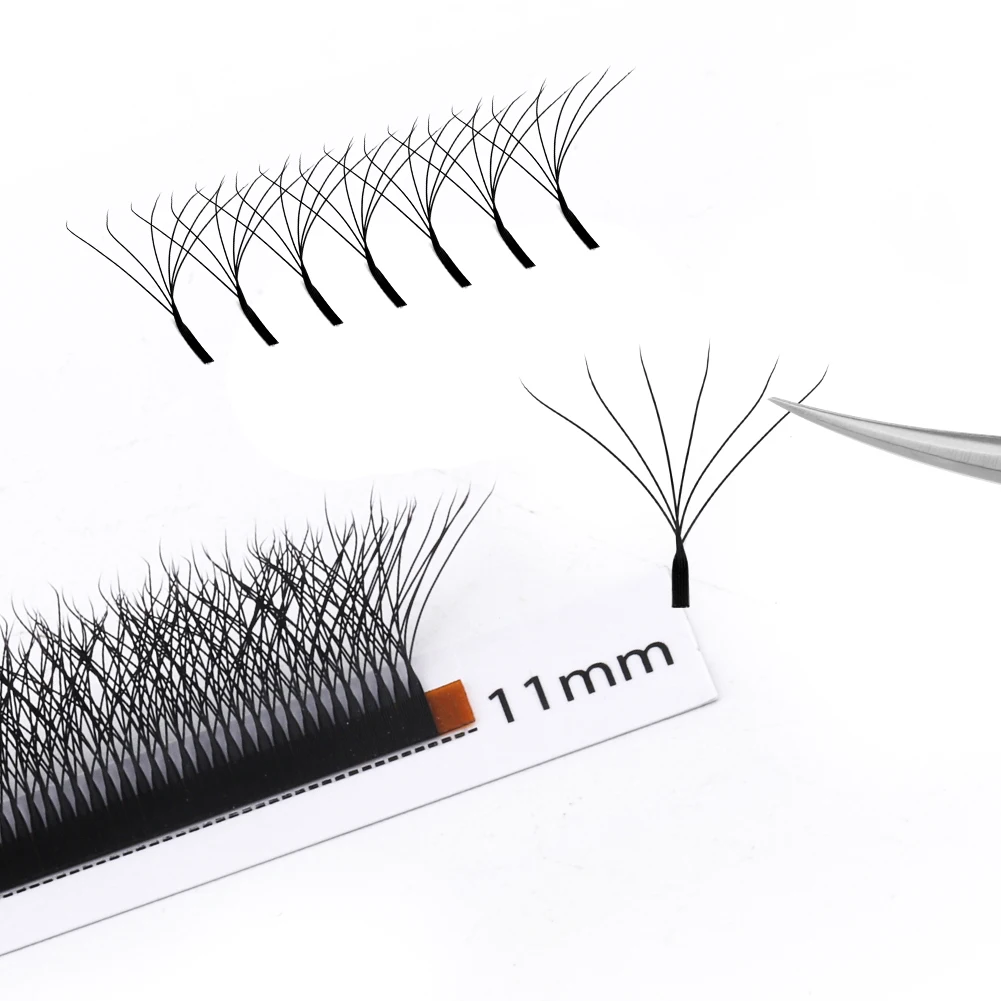 Wendy Lashes 6D W Shape EyeLash Extension Premade Volume Fan High Quality Fake Eyelashes Supplies Natural Look Handmade Lash