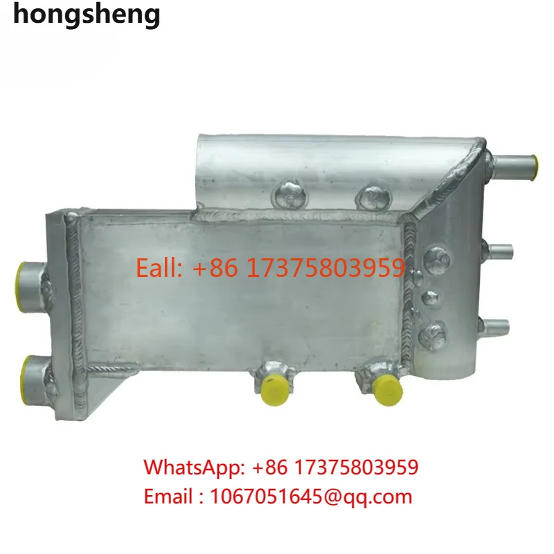 Aluminum Brazed Heat Exchanger Combined Type Coolers for air Dryers