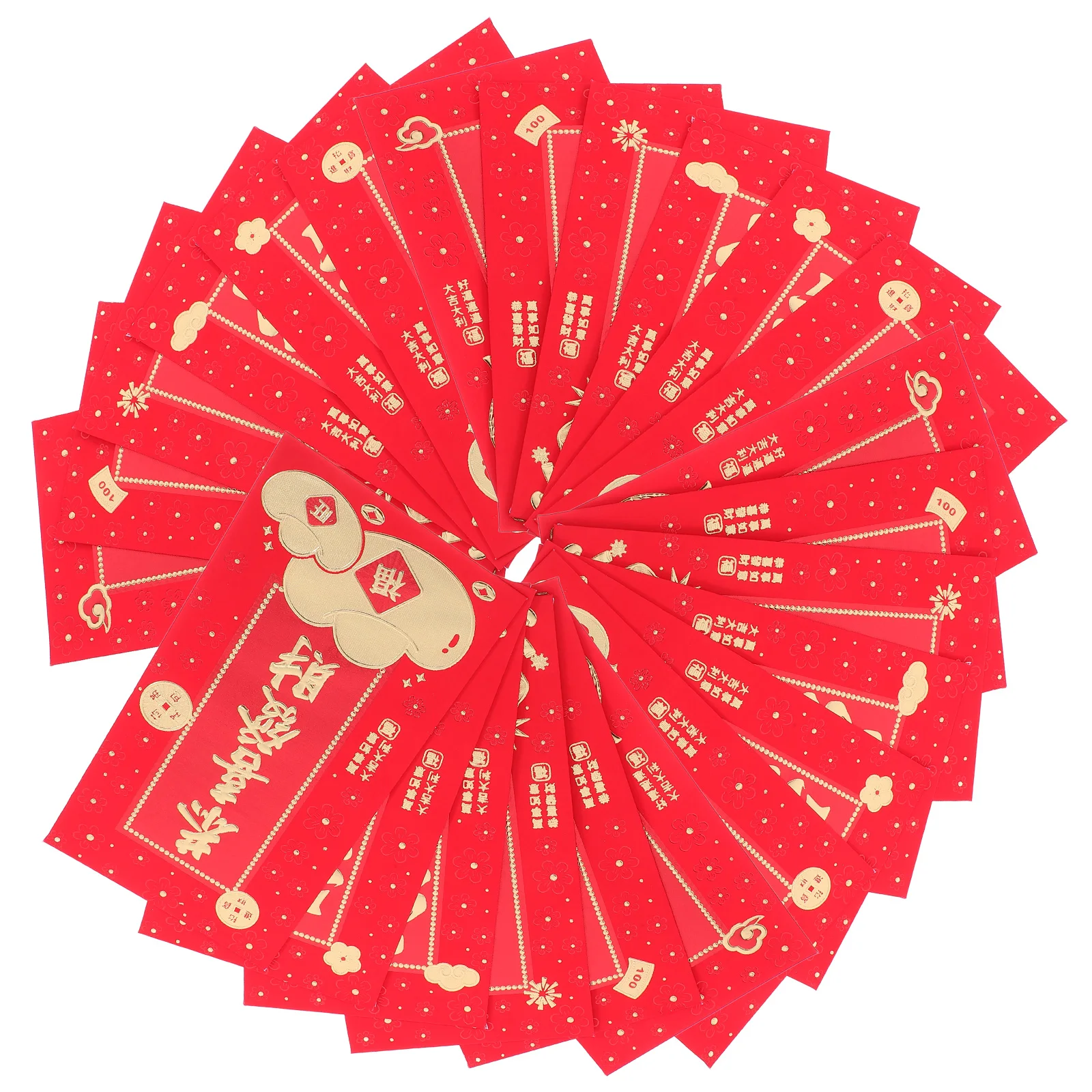 

Chinese New Year 2025 Celebration Red Money Envelopes Cartoon Snake Traditional Red Packet Beautiful Paper Red Pocket