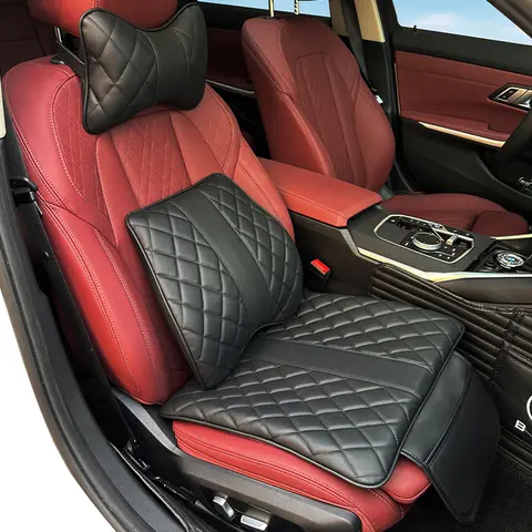 자동차 머리 받침 목 베개 요추 지지대 베개 카시트 쿠션, 메르세데스 벤츠 AMG A B C E S 클래스 W204 W205 W212 W213 W176