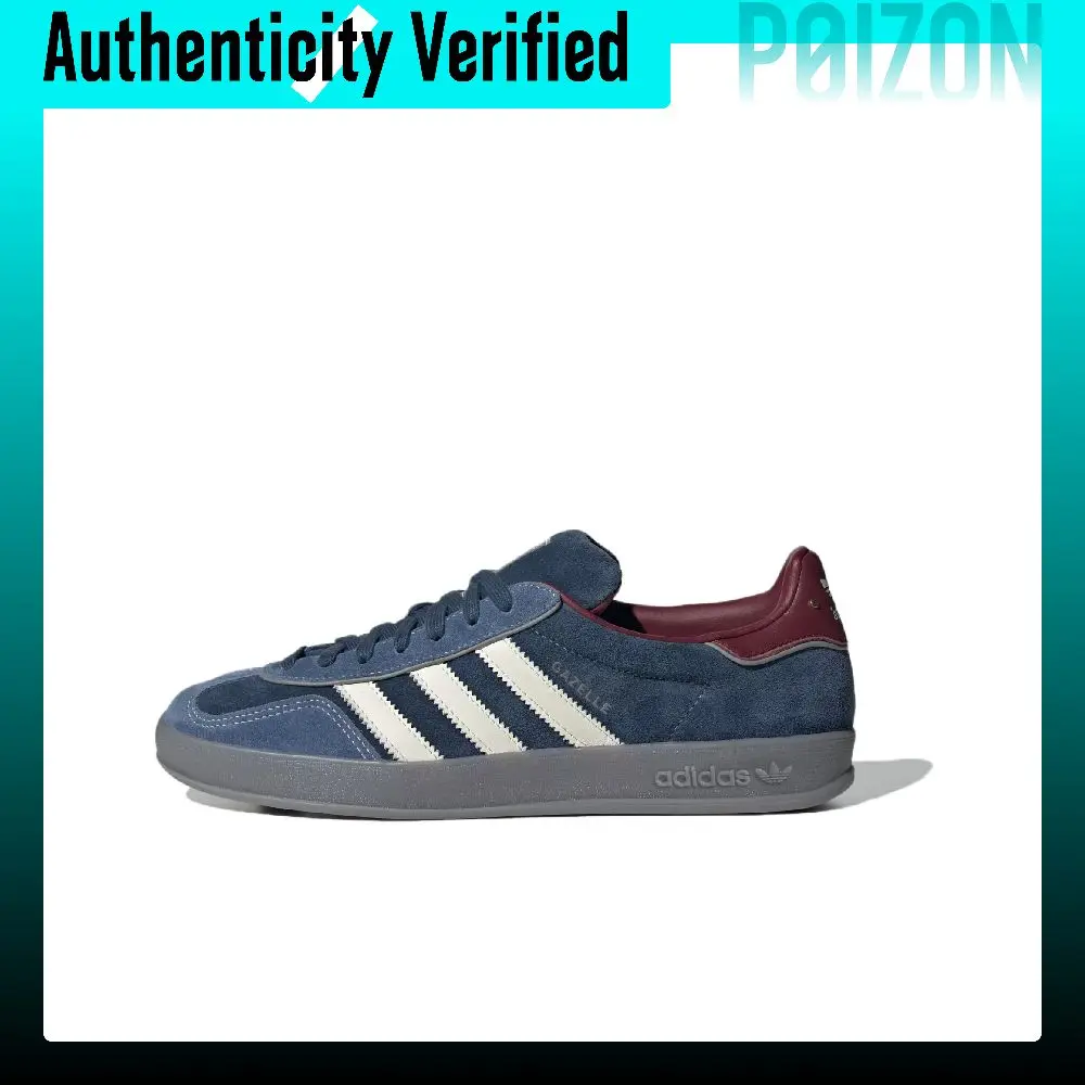 Adidas Originals GAZELLE INDOOR Low top Skateboard Shoes Unisex Navy ID1008