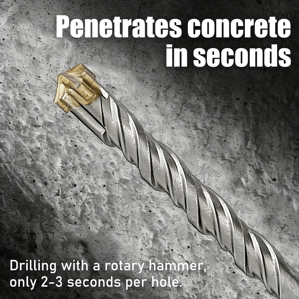 500mm Extended SDS Plus Cross - Concrete Breaker Demolition review and price