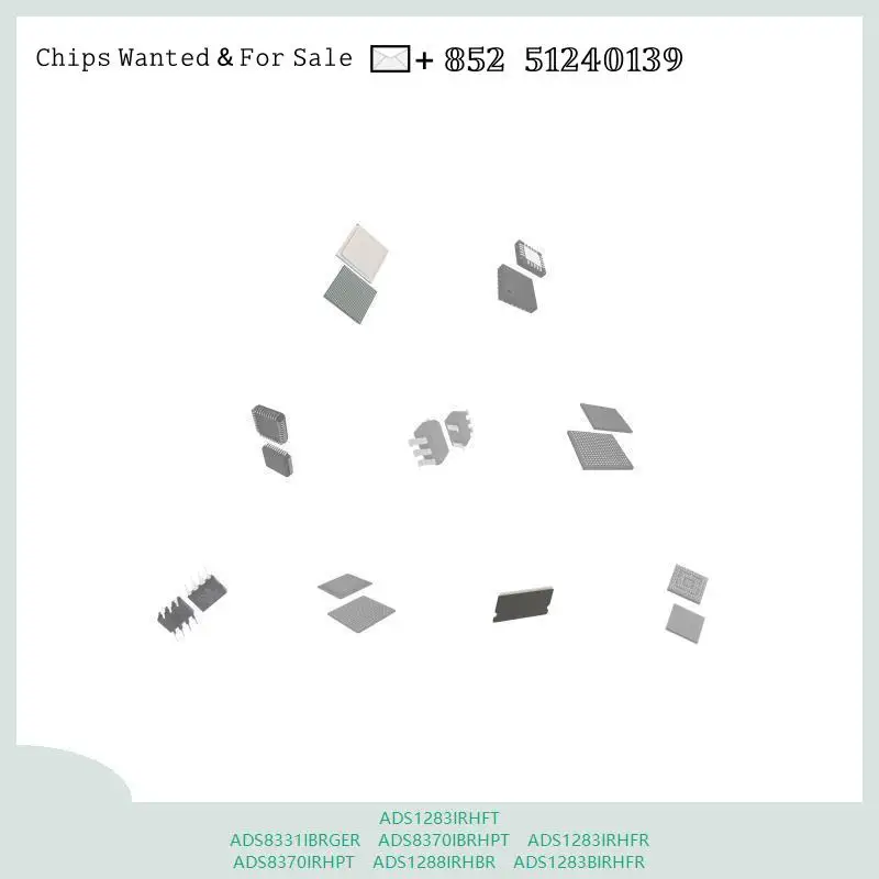 chip chip Integrated circuit chip MCU chip ADS1283IRHFT ADS8331IBRGER ADS8370IBRHPT ADS1283IRHFR ADS8370IRHPT ADS1288IRHBR