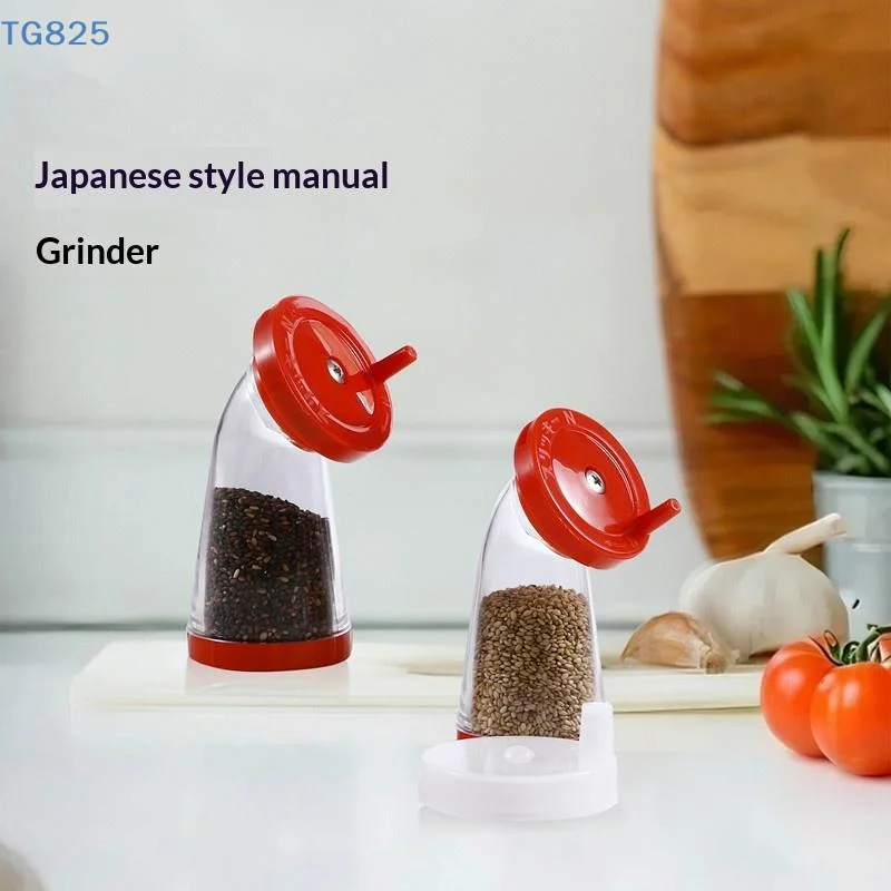 【AN】【AN】Manual Sesame Grinder Hand Seasoning Crusher Tool Handmade Salt Or Pepper Grinder For Home Kitchen Salt Pepper
