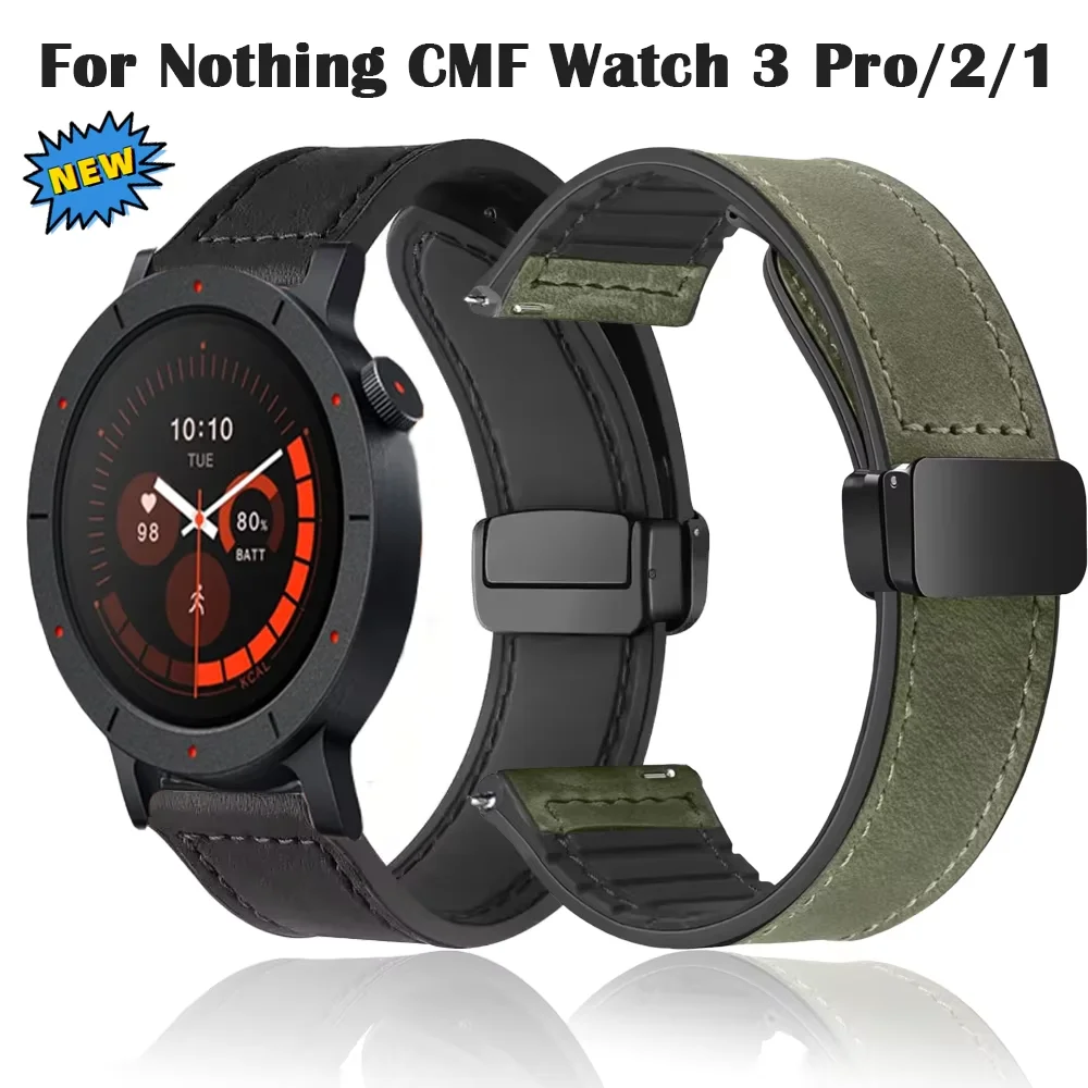 22Mm Leather +Silic…