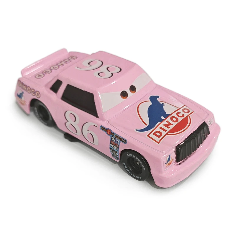 Disney Pixar Cars Modeling Metal Toy Car Zygzak McQueen Chick Hicks Lewis Hamilton 1/55 Ratio Sally Racing Model Prezent dla dzieci