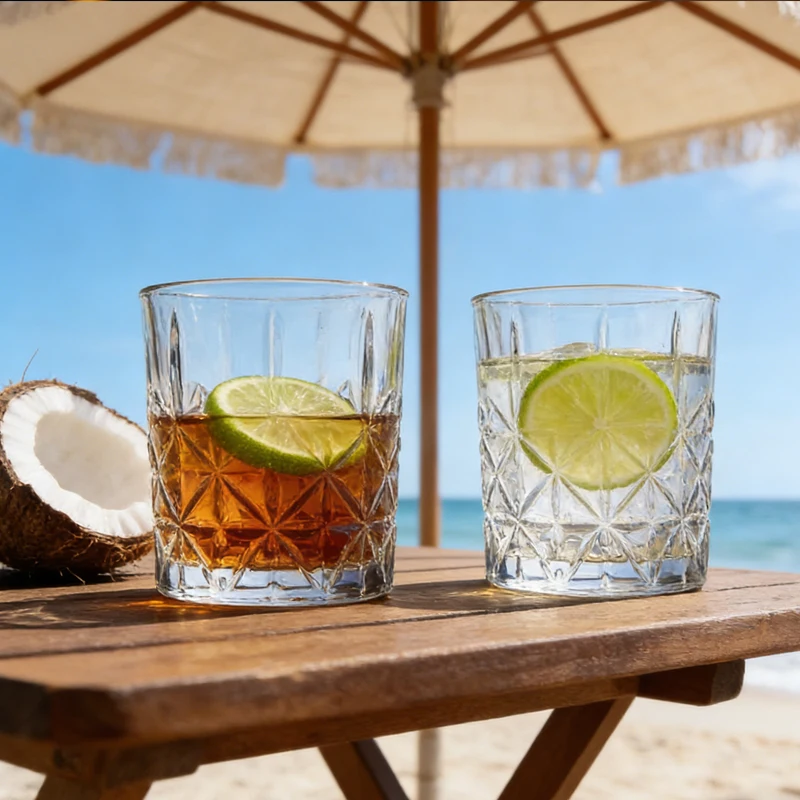 

High End Juice Cups Party Transparent Water Cups Luxury Cocktail Glasses Partys Accessories Suitable for New Year Gift Giving