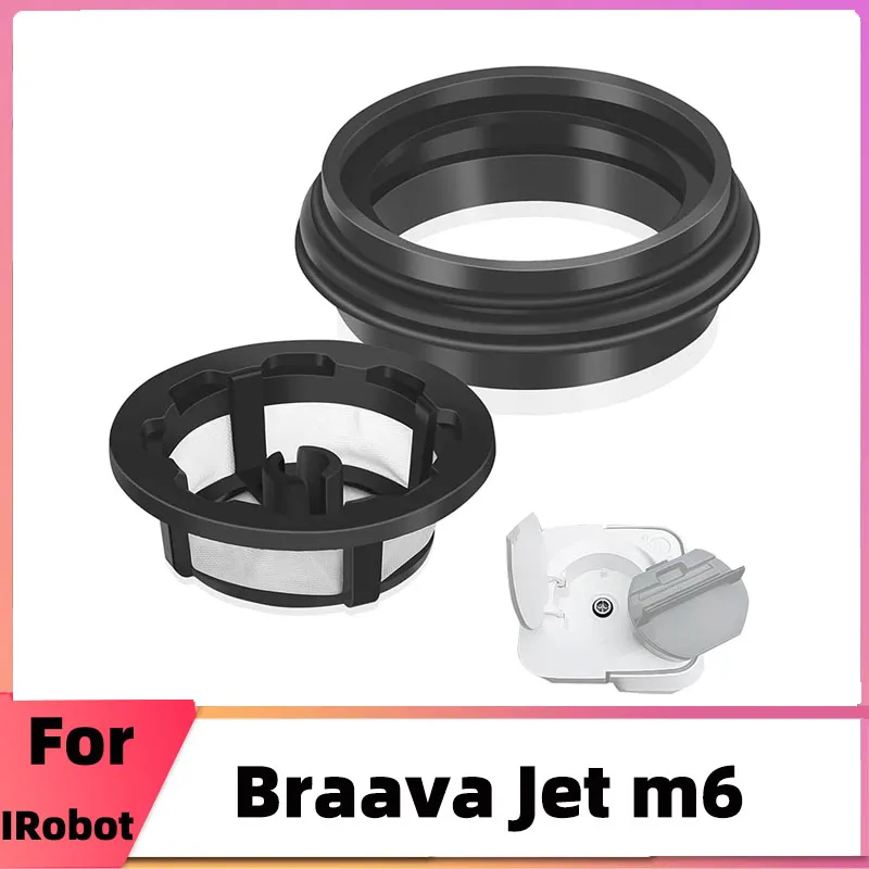Фильтр для бака для воды для iRobot Braava Jet M6, робот-пылесос для подметания, сменные детали, аксессуары для уборочной машины