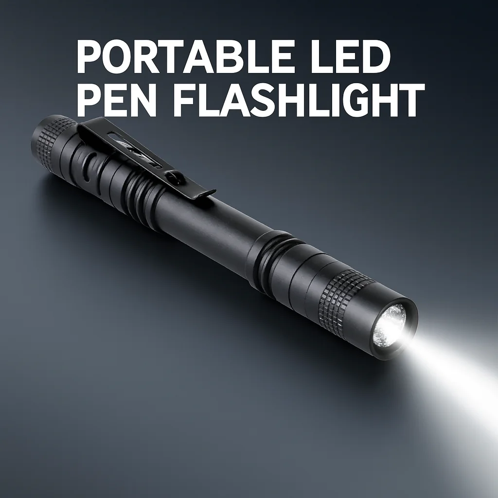 المحمولة البسيطة LED القلم مصباح يدوي مقاوم للماء شعلة جيب يده ضوء للتخييم في الهواء الطلق المشي لمسافات طويلة إصلاح السيارات الاستخدام المنزلي في حالات الطوارئ