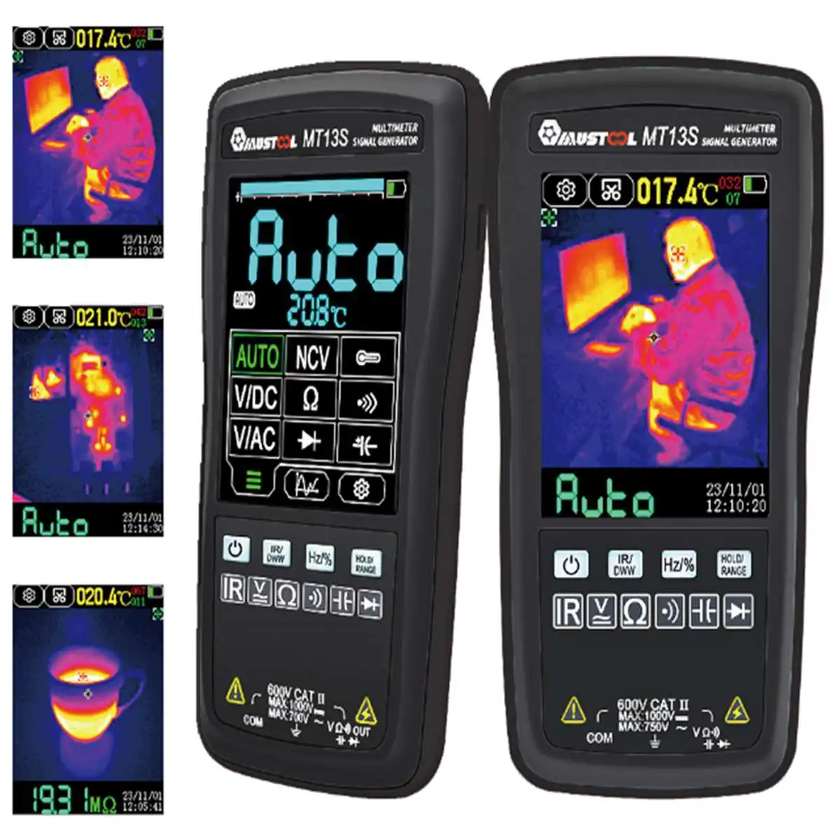 Mustool MT13S 2in1 Thermal Imager Multimeter 10000 Count 2.8\