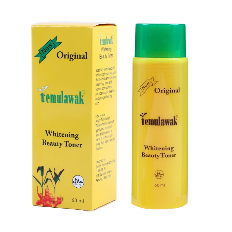 

Wholesale Natural Organic Temulawak Shrink Pores Repairing Moisturizing Whitening Skin Care Face Facial Toner