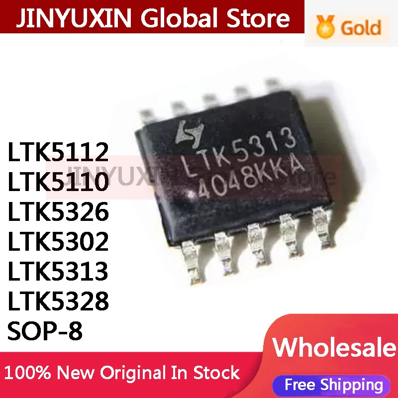 20Pcs LTK5313 LTK5302 ESOP-10 LTK5328 ESOP-16 LTK5326 SSOP-24 LTK5112 LTK5110 E-SOP8 original new IC chip in Stock Wholesale