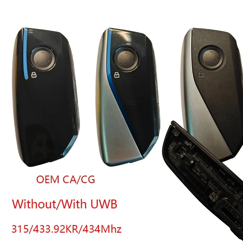 IYZBK1 315/433.92/434Mhz 49Chip Original For BMW U Chassis Key X1 X2 IX1 IX2 U06 U10 U11 U12 U25 MINI Countryman UWB
