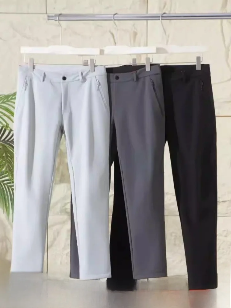 

Водонепроницаемые мужские уличные брюки из софтшелла с 3D подкладкой на подкладке, зимние повседневные прямые брюки, молодежные брюки из нейлона и спандекса