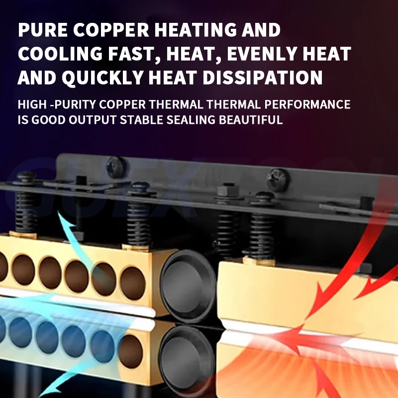 FR900 Continuous Horizontal Auto Band Sealing Machine Commercial Strapping Machine Heat Sealing Machine For Film /Aluminum Foil