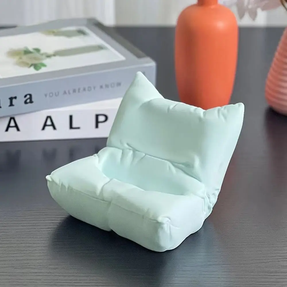 Ladegerät Loch Sofa Telefon Halter Mobile Ständer Macaron Farbe Telefon Halterung Kawaii Multifunktionale Stuhl Telefon Rack Film TV