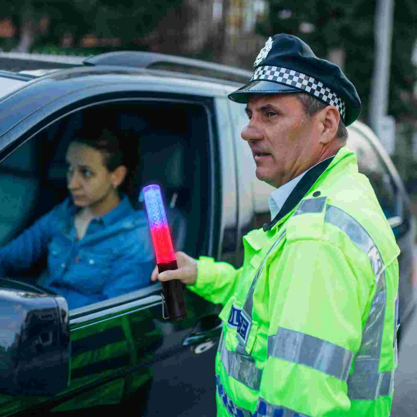 Concert Glow Sticks Decoration Decorative Cheering Luminous Traffic Light Abs Fans Child Holiday