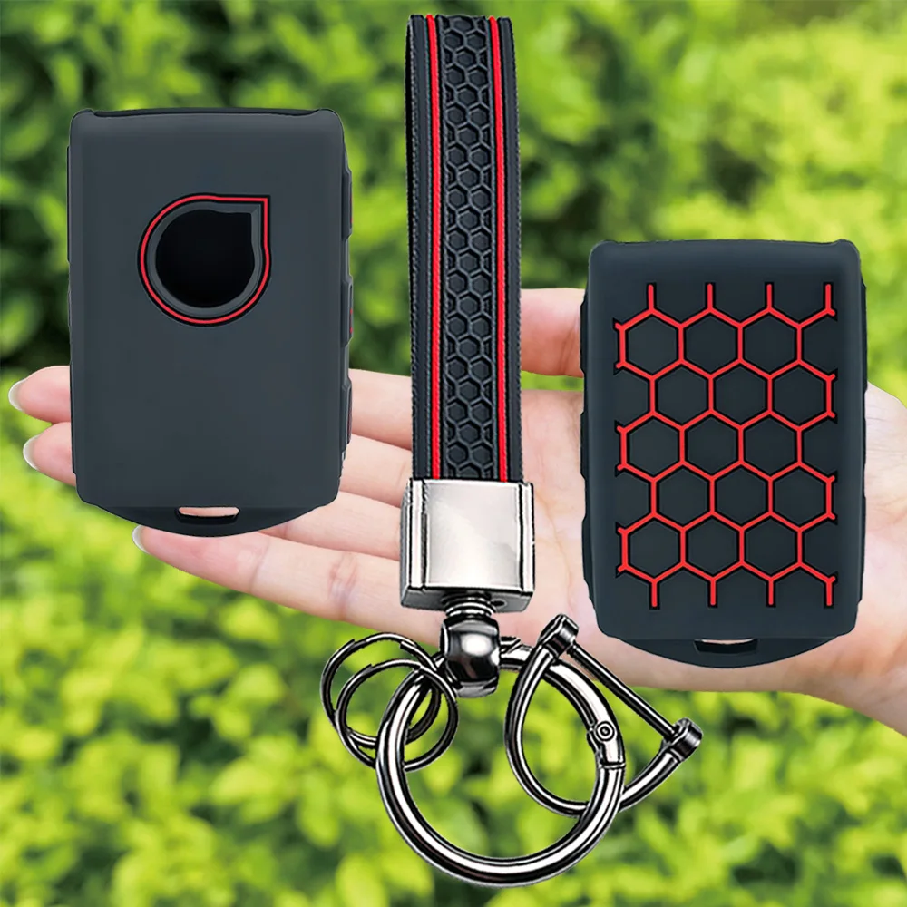 Silicone Car Key Case Cover Shell For Volvo S90 S60 XC60 XC90 XC40 C40 V60 V90 T6 T8 Auto Accessaries Keychain