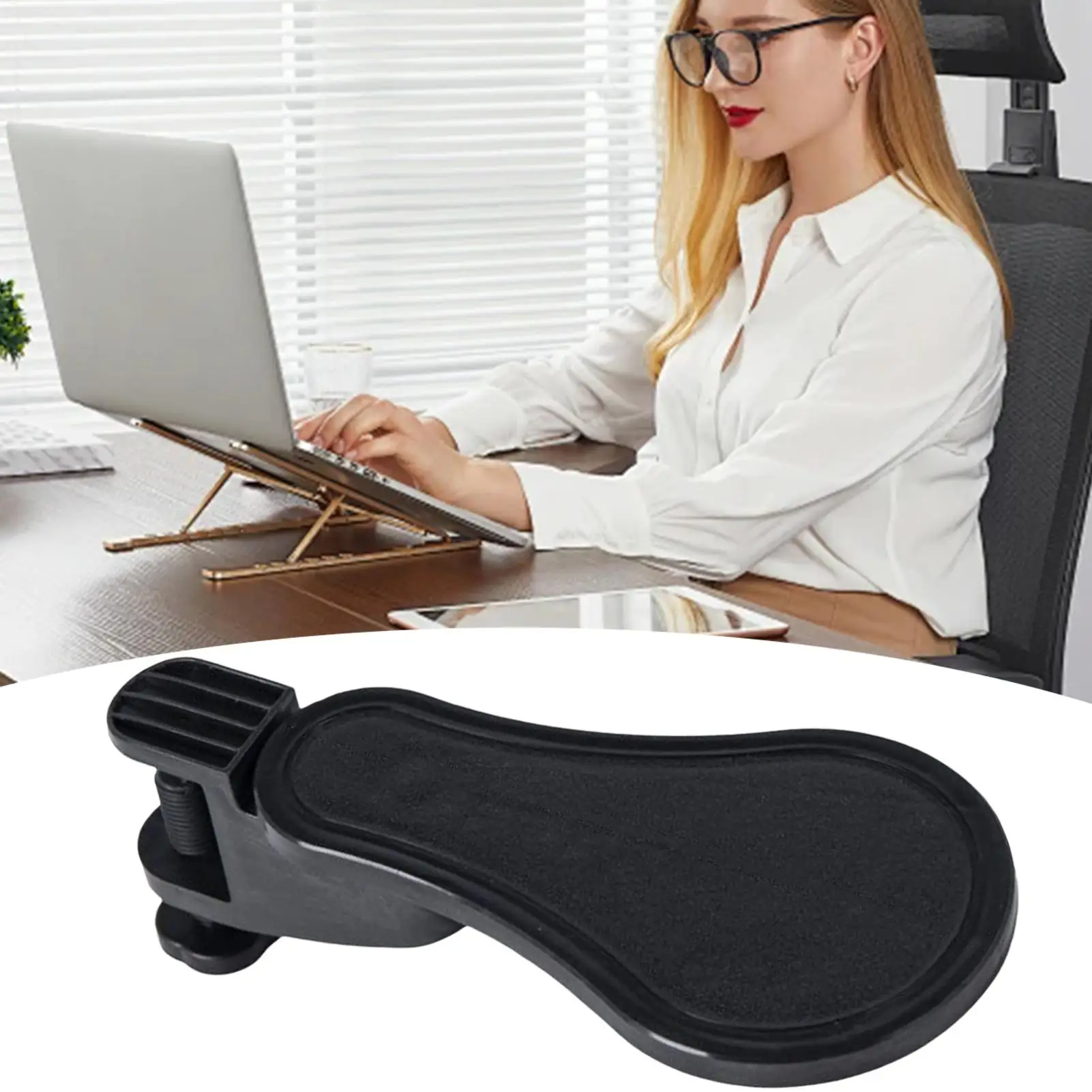 コンピュータアームレストデスクデスクトップ肘サポート調節可能な人間工学に基づいたコンピュータテーブルアタッチメント男性用ホーム古いコラージュ