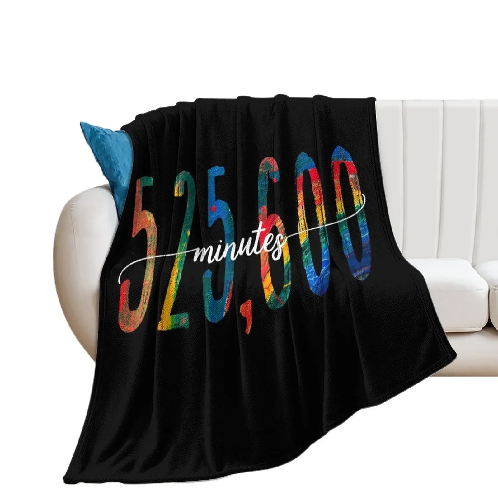 

525,600 Minutes Throw Blanket heavy to sleep Luxury Thicken Sleeping Bag Blankets Sofas Of Decoration Blankets