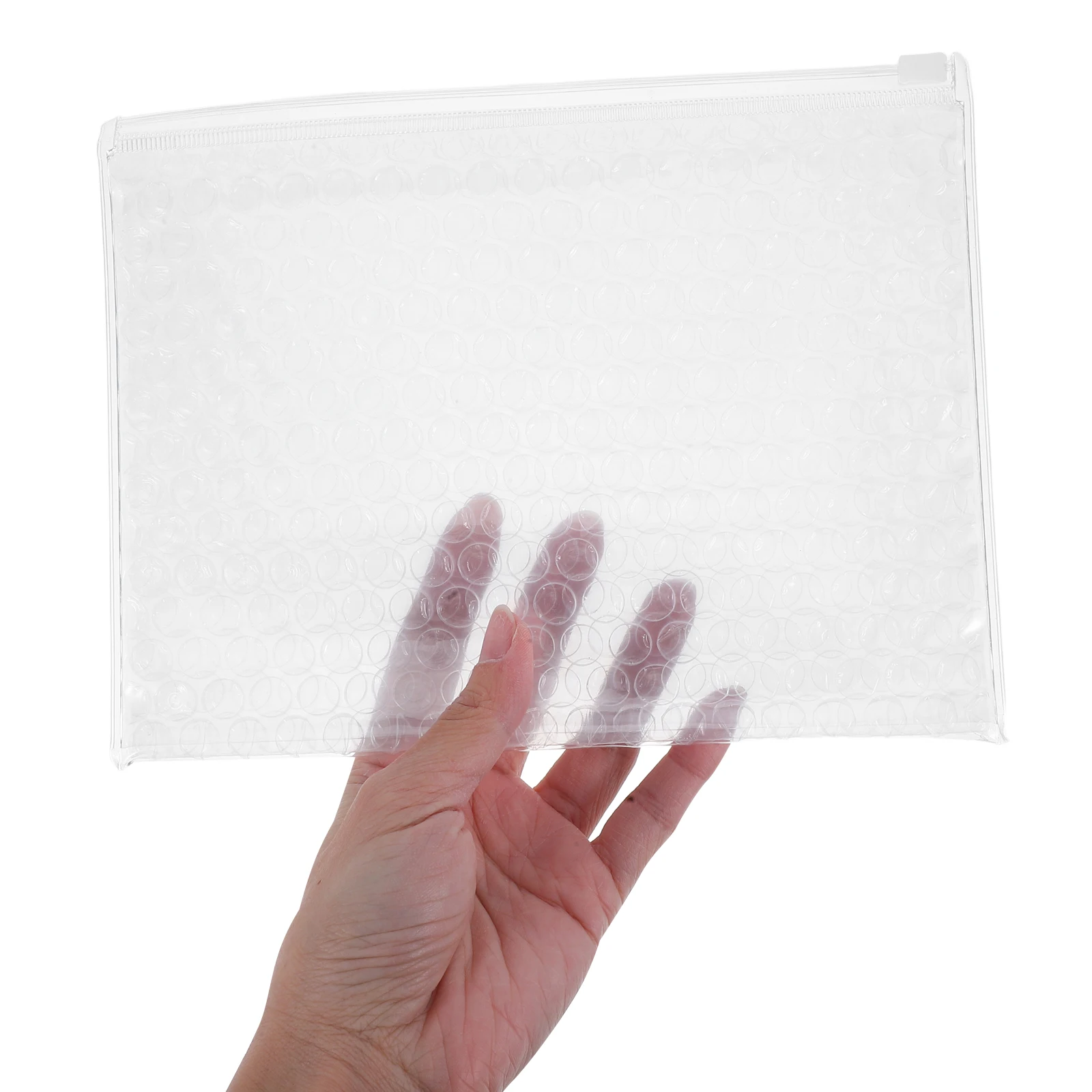 10pcs Self Sealing Transparent Packaging Pouches Jewelry Mailer PVC Sleeve Moving Packing