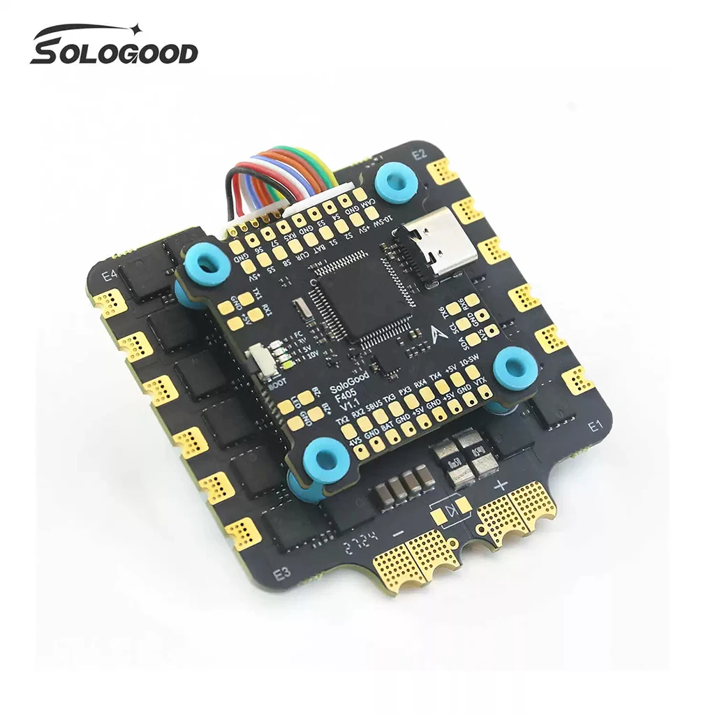 SoloGood-Contrôle de vol de pile pour quadricoptère FPV FreKouDrone, pile F722 80A, 13 pouces