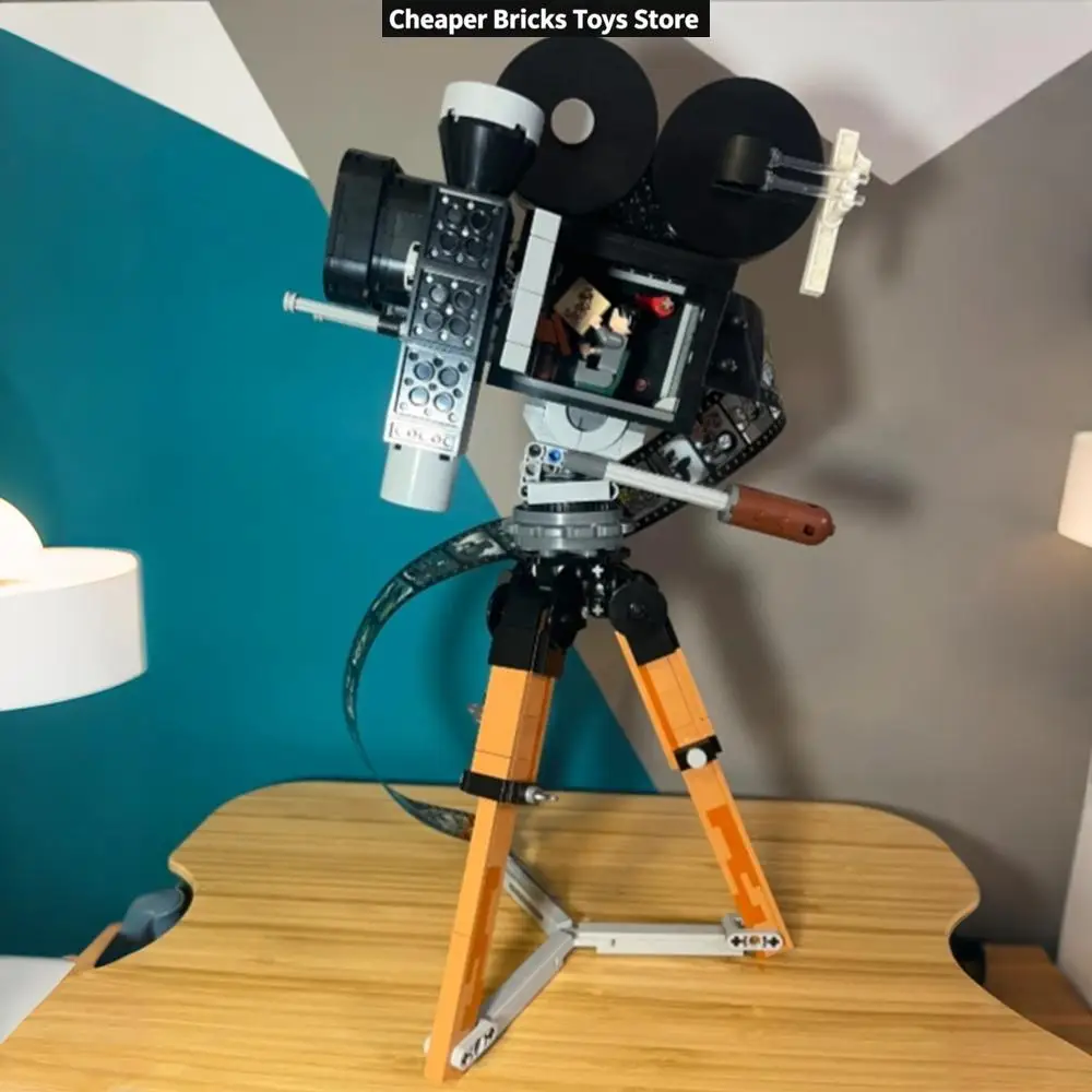 Cheaper Anniversary Classic Collector’s Edition Retro  Cinema Camera Construction Set DIY Brick Model for Friend