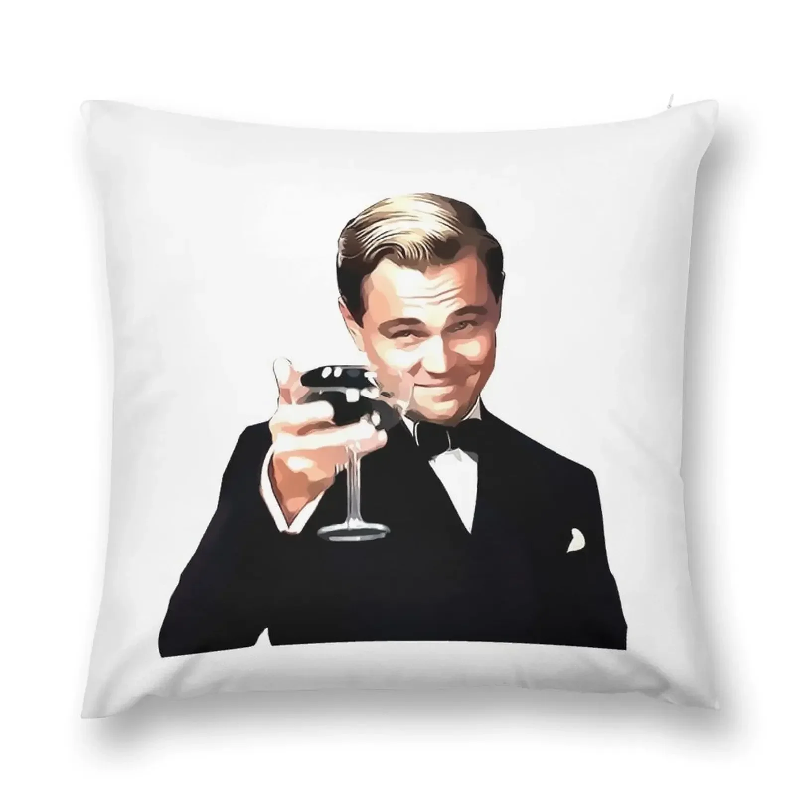 

The Great Gatsby Leonardo Di Caprio Throw Pillow Decorative Pillow Covers For Sofa covers for pillows pillow