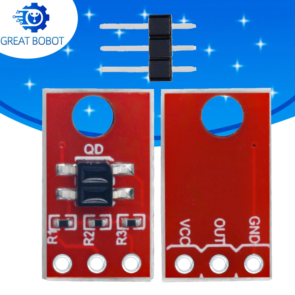BS QRE1113 Infrared Reflection Sensor Module 3.3V-5V IR LED Detection Board With Protection