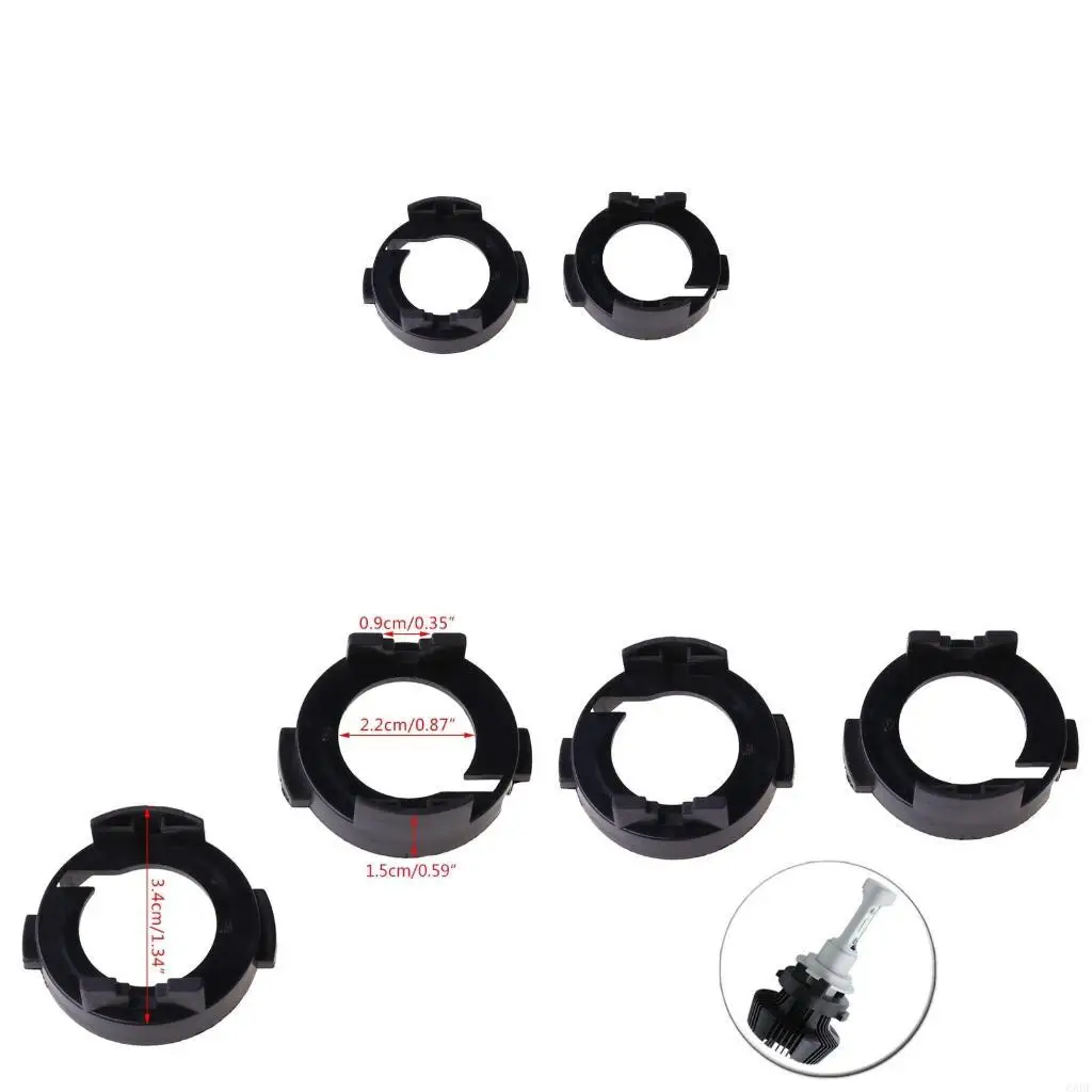 6XDF H7 LED Headlight Adapter Lamp Holder Socket Base for Forte Koup