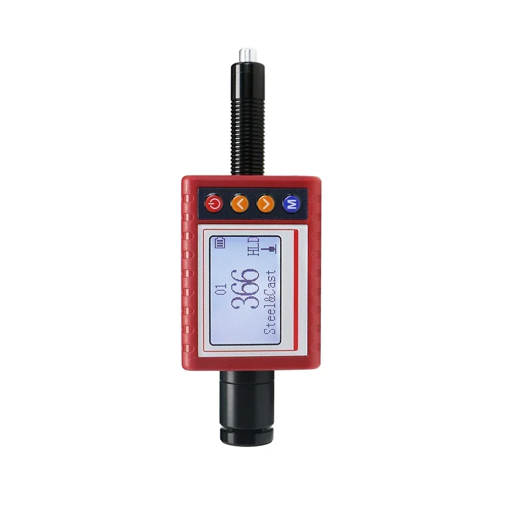 SHAHE Portable Leeb Hardness Tester Rechargeable ±0.5% Accuracy Durometer Tester For HLD,HRC,HRB,HRA,HB1,HB2,HV,HSD Testing