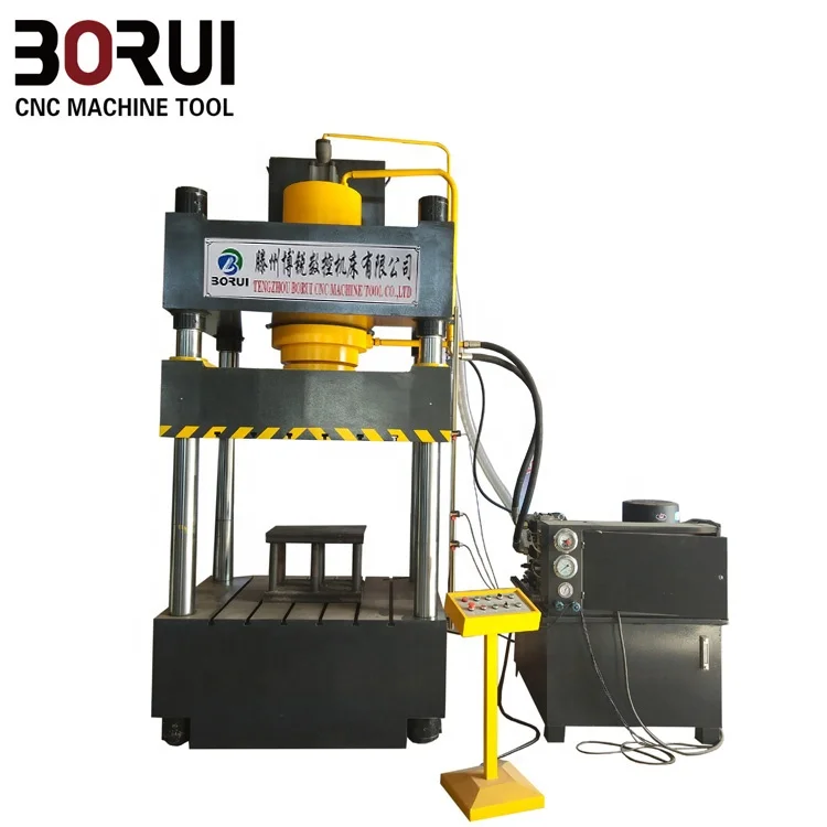 Y32 200T 315T آلة الضغط الهيدروليكي ذات ثلاثة أشعة وأربعة أعمدة